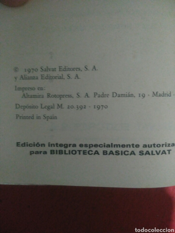 Libros de segunda mano: Alejandro y C&eacute;sar. Plutarco. Salvat - Foto 2