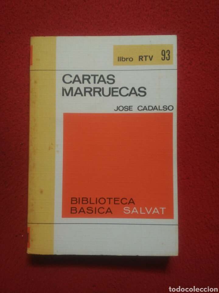 Libros de segunda mano: Cartas Marruecas .Jose cadalso. Salvat - Foto 1