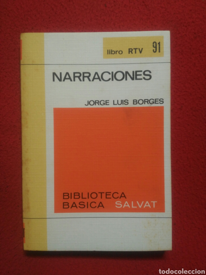 Libros de segunda mano: Narraciones .Jorge Luis Borges .Salvat - Foto 1