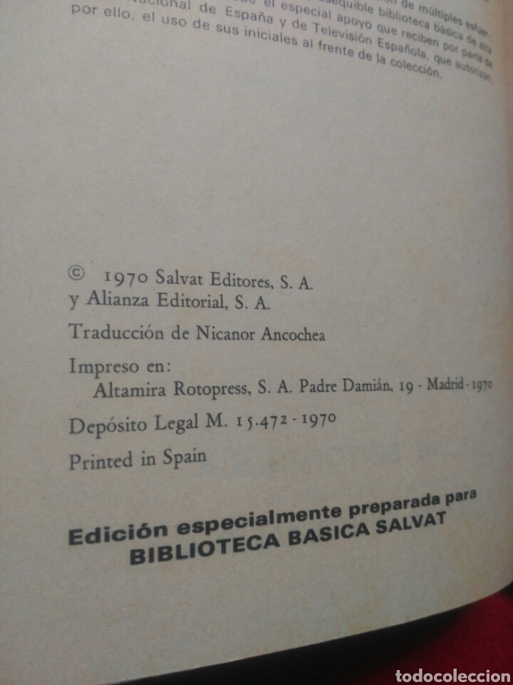 Libros de segunda mano: Benito Cereno. Herman Melville .Salvat - Foto 2