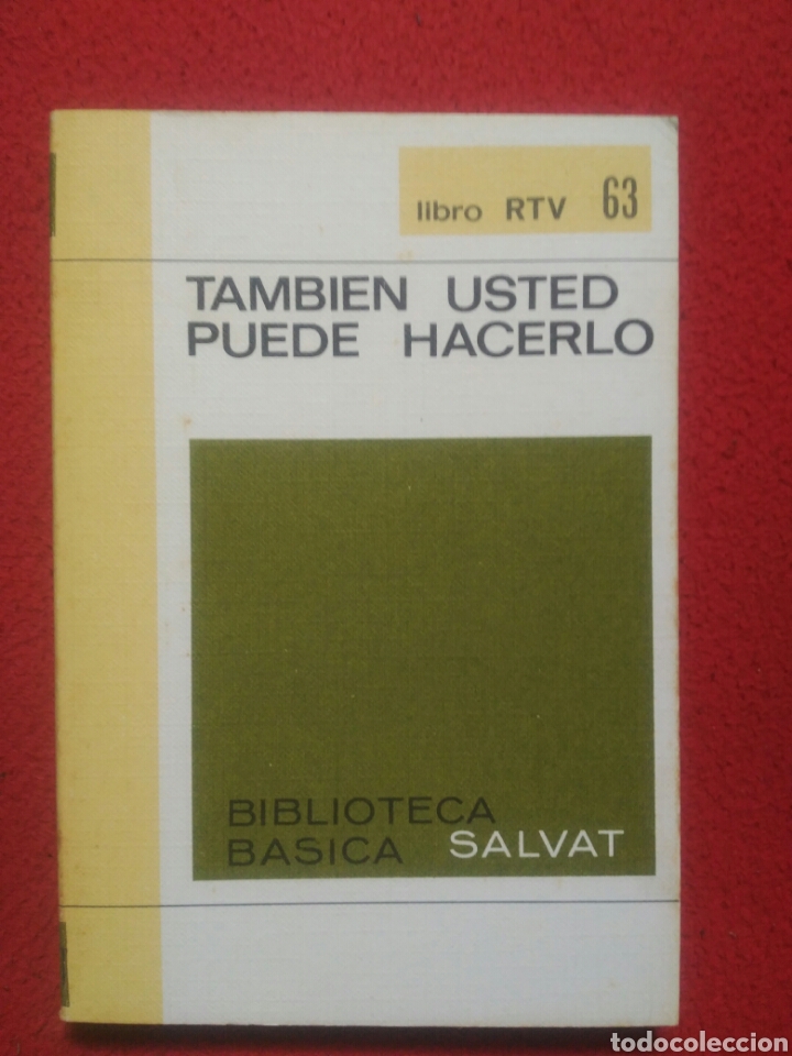Libros de segunda mano: Tambi&eacute;n usted puede hacerlo .Salvat - Foto 1
