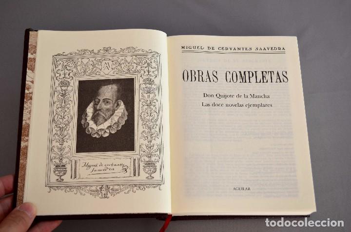 Libros de segunda mano: Miguel de Cervantes, obras completas, El Quijote - Foto 1