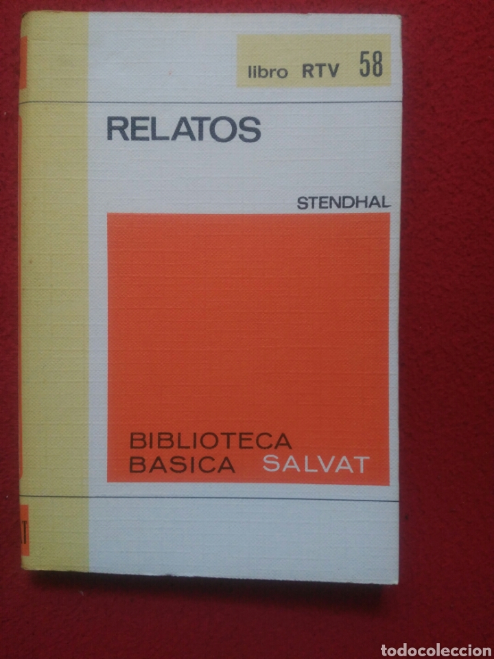 Libros de segunda mano: Relatos .Stendhal .Salvat - Foto 1