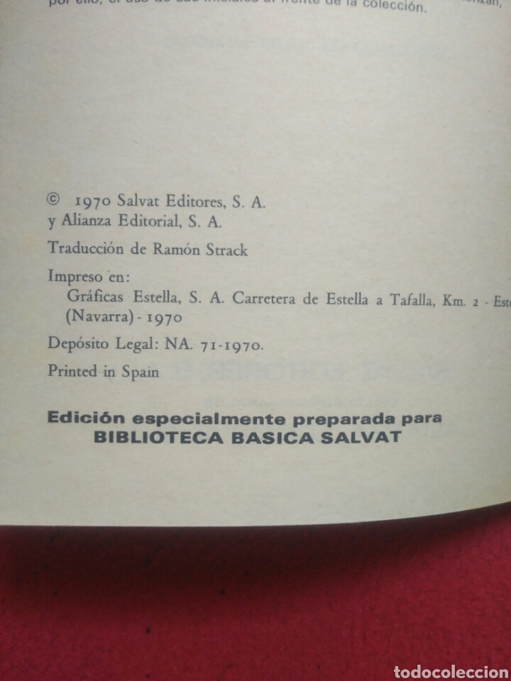 Libros de segunda mano: Las aventuras de Tom Sawyer. Mark Twain .Salvat - Foto 2