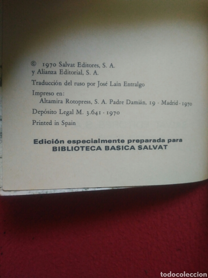 Libros de segunda mano: Narraciones. Ant&oacute;n P Chejov .Salvat - Foto 2