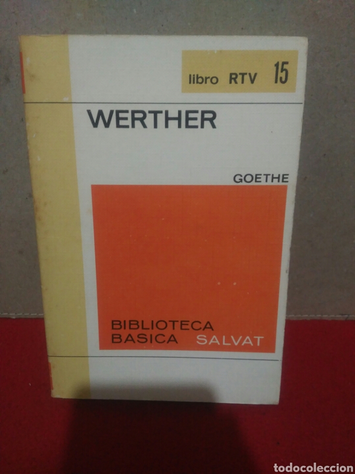 Libros de segunda mano: Werther. Goethe.Salvat - Foto 1