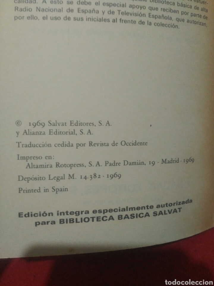 Libros de segunda mano: Werther. Goethe.Salvat - Foto 2