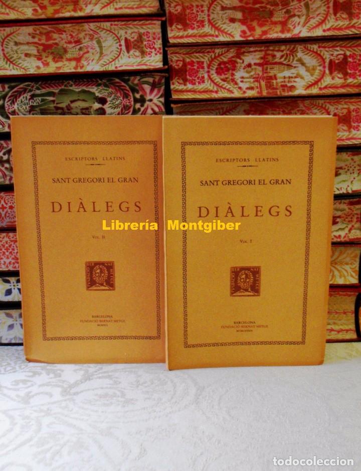 Libros de segunda mano: DI&Agrave;LEGS . 2 Volums .    Autor :  Gregori el Gran, Sant - Foto 1
