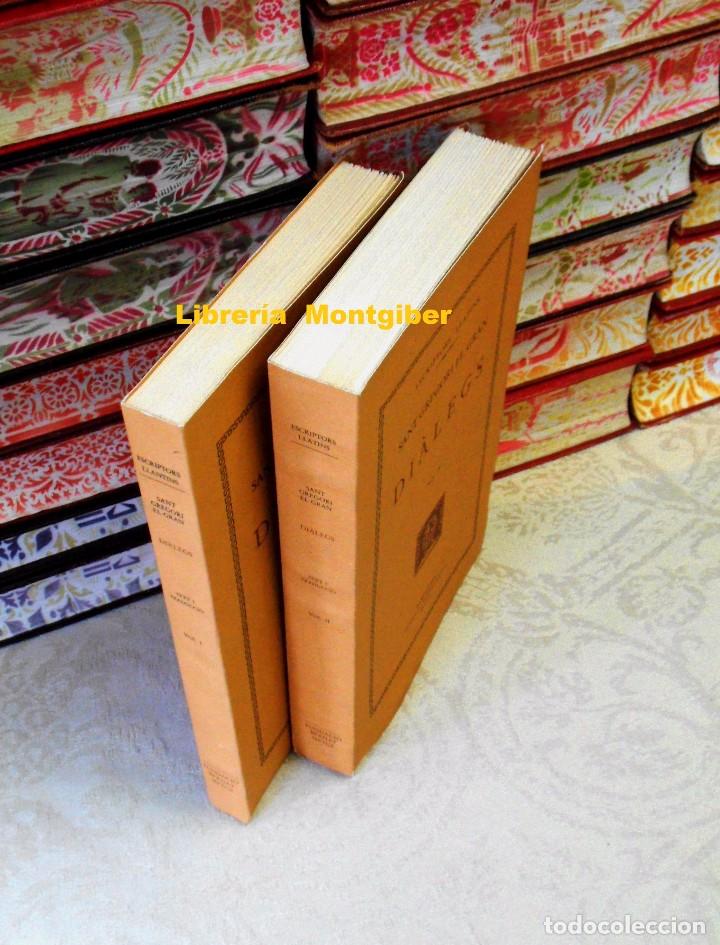 Libros de segunda mano: DI&Agrave;LEGS . 2 Volums .    Autor :  Gregori el Gran, Sant - Foto 2