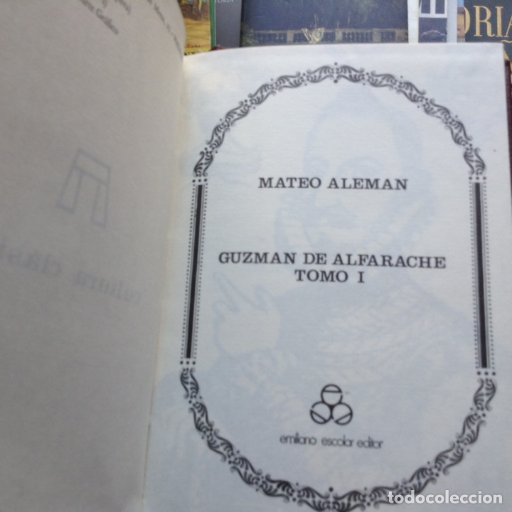 Libros de segunda mano: El,Guzm&aacute;n de Alfarache. Mateo Alem&aacute;n - Foto 2