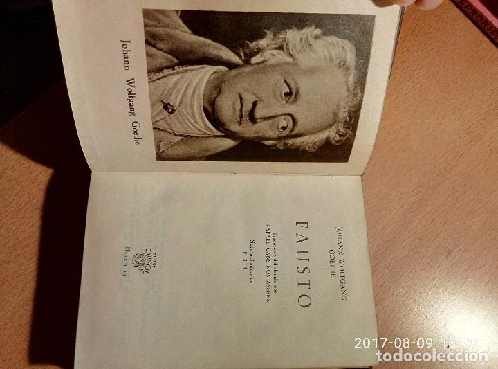 Libros de segunda mano: FAUSTO, ED AGUILAR - Foto 2