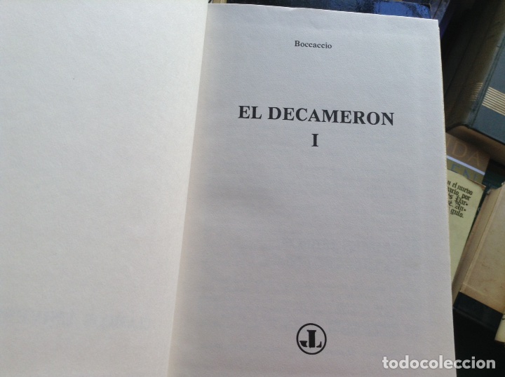 Libros de segunda mano: El Decameron.Bocaccio - Foto 1