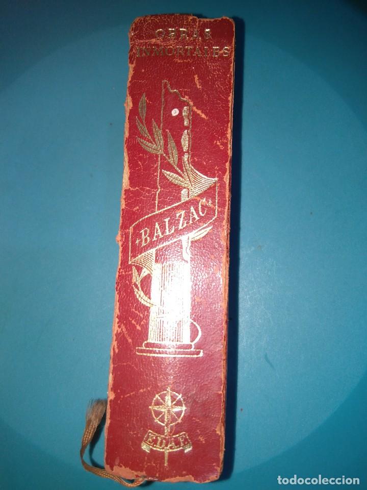 Libros de segunda mano: obras inmortales balzac  edaf, cubiert desligada - Foto 1