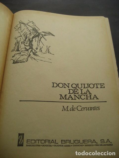 Libros de segunda mano: LIBRO DON QUIJOTE DE LA MANCHA. ED. BRUGUERA 1968. 1&ordf; EDICION - Foto 2