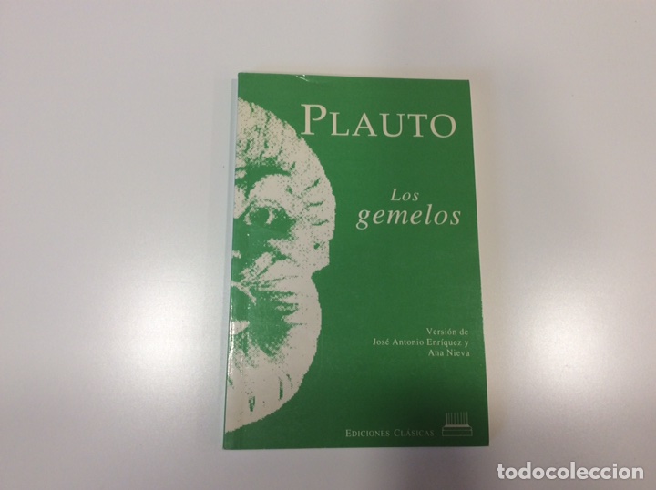Libros de segunda mano: LOS GEMELOS / Plauto - Foto 1