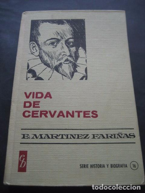 Libros de segunda mano: LIBRO VIDA DE CERVANTES. ED. BRUGUERA 1970. - Foto 1