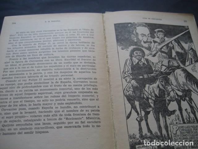 Libros de segunda mano: LIBRO VIDA DE CERVANTES. ED. BRUGUERA 1970. - Foto 4
