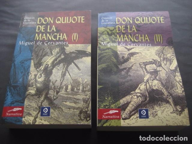 Libros de segunda mano: LIBRO DON QUIJOTE DE LA MANCHA. ED. EDIMAT 2007. 2 TOMOS - Foto 1