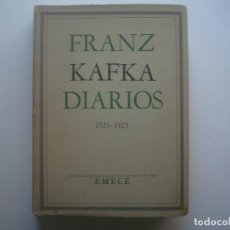 Libros de segunda mano: LIBRERIA GHOTICA. RARA 1ª EDICION DE LOS DIARIOS DE FRANZ KAFKA. 1910-1923. COMPILACION DE MAX BROD.