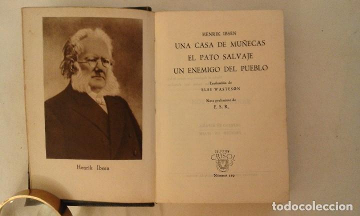 Libros de segunda mano: obras de Henrik Ibsen - Foto 2
