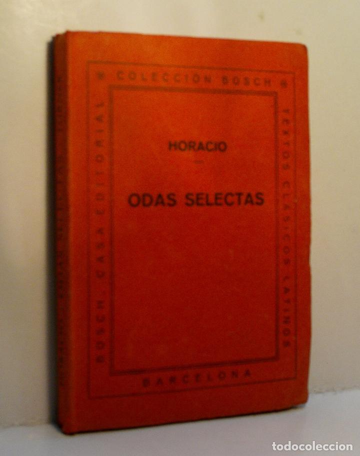 Libros de segunda mano: ODAS SELECTAS. HORACIO. 1966 - Foto 1