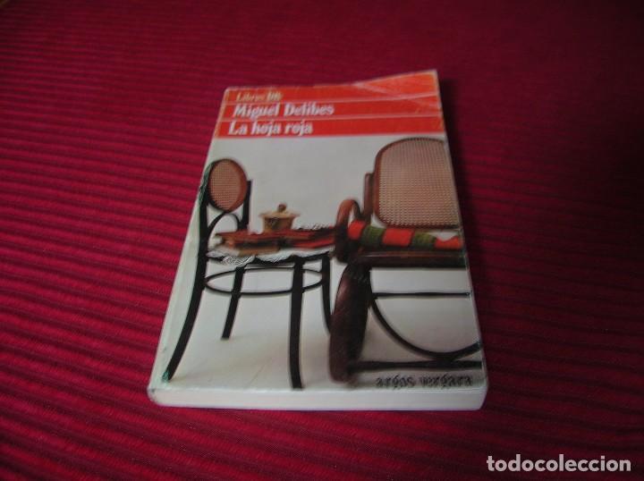 Libros de segunda mano: Novela La hoja roja .Miguel Delibes A&ntilde;o 1979 - Foto 1