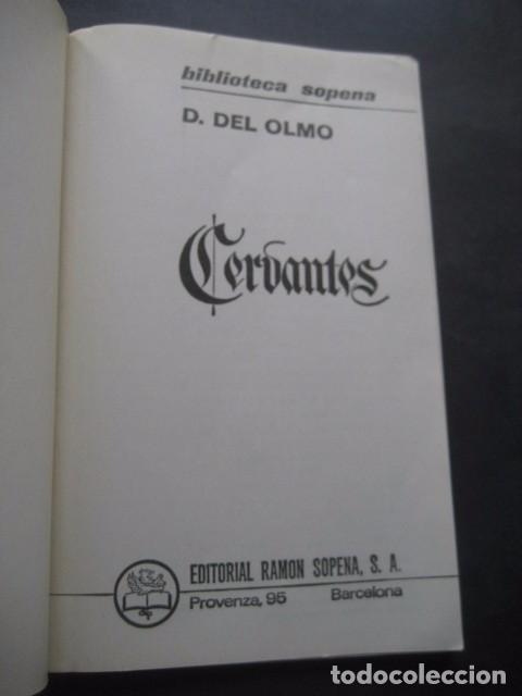 Libros de segunda mano: LIBRO CERVANTES. ED. SOPENA 1977. D. DEL OLMO - Foto 2