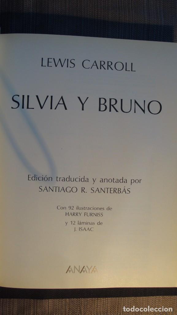 Libros de segunda mano: SILVIA Y BRUNO. LEWIS CARROLL. - Foto 1