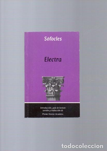 Libros de segunda mano: SOFOCLES - ELECTRA - EDICIONES CLASICAS 2002 - Foto 1