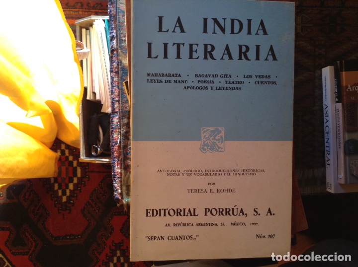 Libros de segunda mano: La India literaria - Foto 1