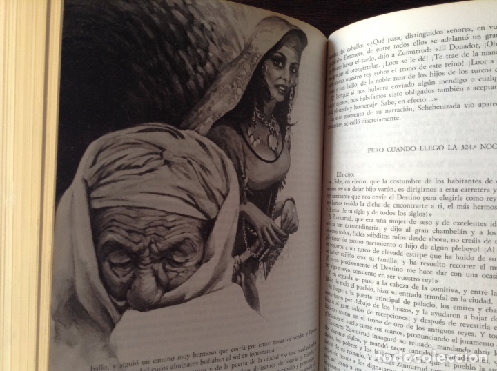 Libros de segunda mano: Las mil noches y una noche. Dos tomos - Foto 5