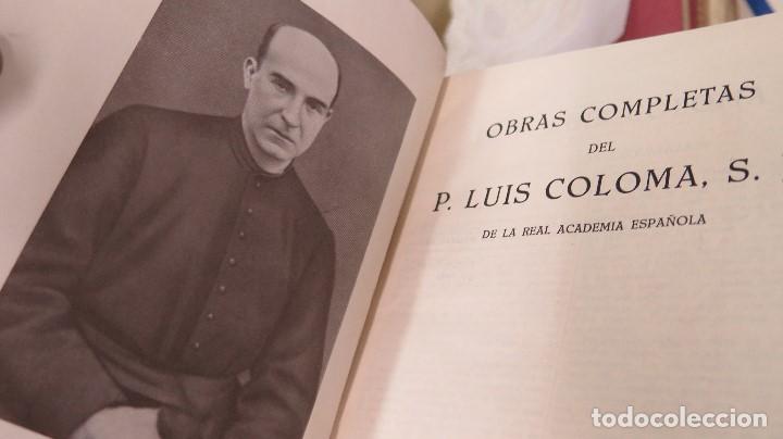 Libros de segunda mano: 1943.- OBRAS COMPLETOS. P. LUIS COLOMA S.J. - Foto 3