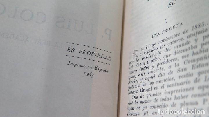 Libros de segunda mano: 1943.- OBRAS COMPLETOS. P. LUIS COLOMA S.J. - Foto 4