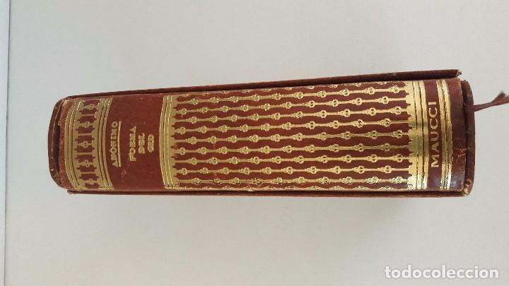 Libros de segunda mano: POEMA DEL M&Iacute;O CID. AN&Oacute;NIMO. ENCUADERNADO EN PIEL. - Foto 1