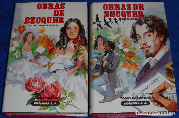 Libros de segunda mano: Obras de Becquer - Editors S.A (1988) &iexcl;Impecables! - Foto 1