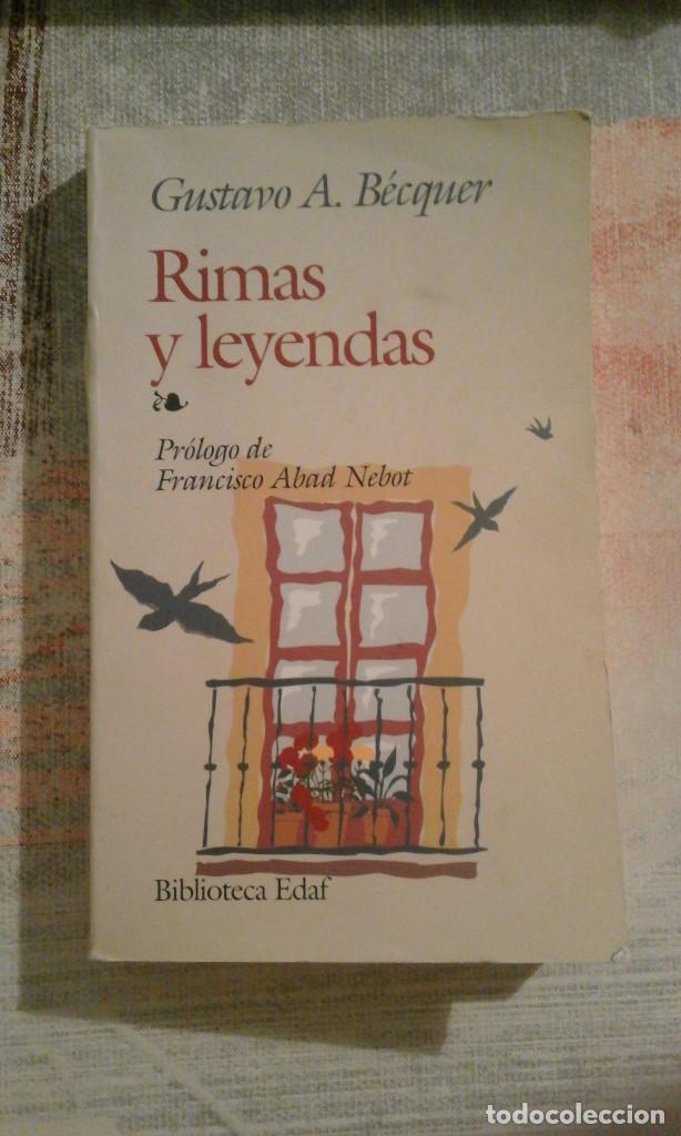 Libros de segunda mano: Rimas y leyendas - Gustavo A. B&eacute;cquer - Foto 1