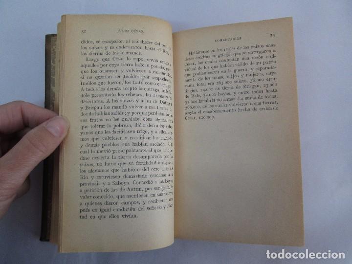 Libros de segunda mano: BIBLIOTECAS POPULARES CERVANTES. LOS COMENTARIOS DE CAYO JULIO CESAR TOMO I Y II Y OTROS. VER FOTOS - Foto 12 - 100544787