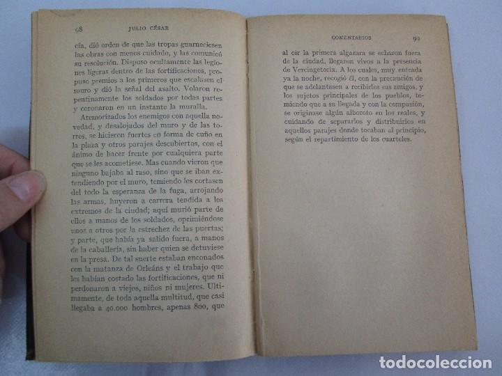 Libros de segunda mano: BIBLIOTECAS POPULARES CERVANTES. LOS COMENTARIOS DE CAYO JULIO CESAR TOMO I Y II Y OTROS. VER FOTOS - Foto 26 - 100544787