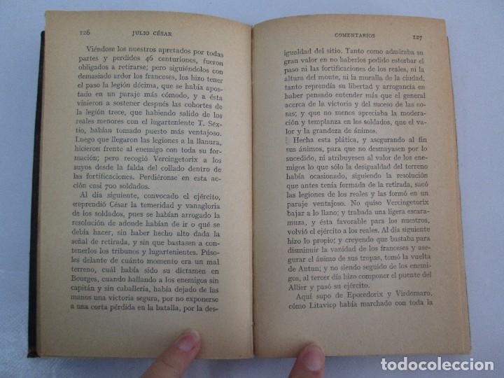Libros de segunda mano: BIBLIOTECAS POPULARES CERVANTES. LOS COMENTARIOS DE CAYO JULIO CESAR TOMO I Y II Y OTROS. VER FOTOS - Foto 27 - 100544787