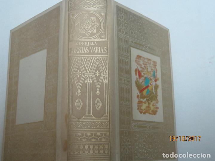 Libros de segunda mano: ZORRILLA, JOS&Eacute;,  POESIAS VARIAS, - Foto 1
