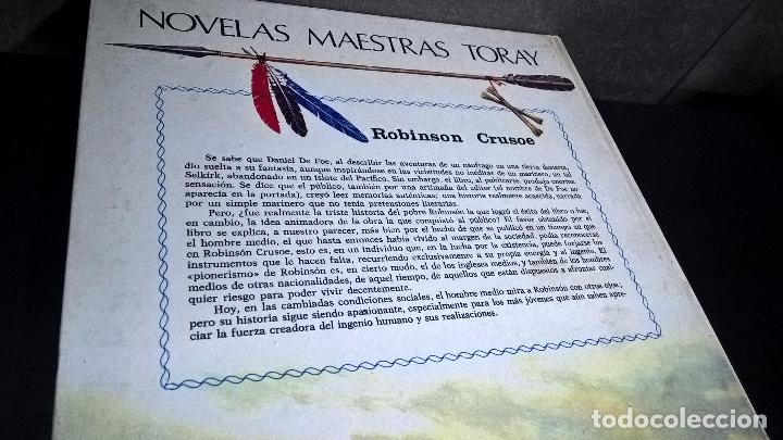 Libros de segunda mano: ROBINSON CRUSOE. DANIEL DE FOE. TORAX S.A 1974. - Foto 6