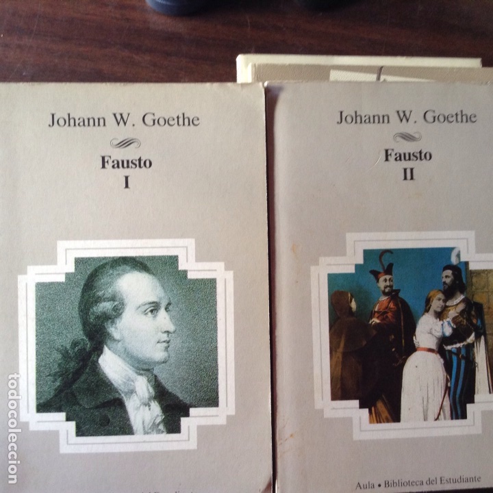 Libros de segunda mano: Fausto I y II. Johann W, Goethe - Foto 1