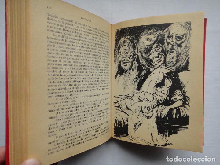 Libros de segunda mano: DECAMERON, BOCCACCIO. EDICIONES PETRONIO, 2 TOMOS ILUSTRADOS. - Foto 3