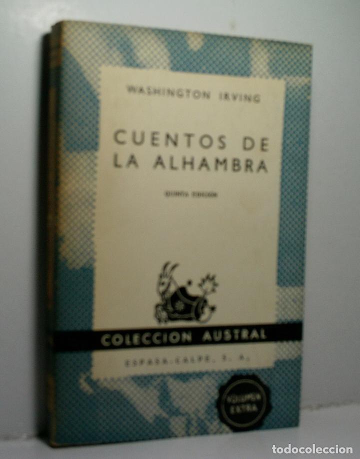 Libros de segunda mano: CUENTOS DE LA ALHAMBRA. IRVING Washington. 1955 - Foto 1