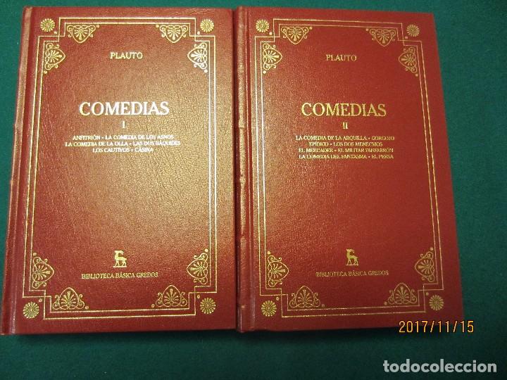 Libros de segunda mano: PLAUTO , COMEDIA , 2 VOLUMENES ( COMPLETA ) - Foto 1