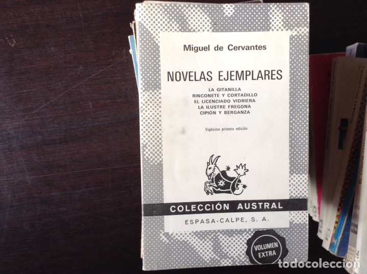 Libros de segunda mano: Novelas ejemplares. Miguel de Cervantes - Foto 1