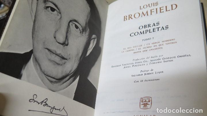 Libros de segunda mano: 1967.- OBRAS COMLETAS. LOUIS BROMFIELD. AGUILAR - Foto 2
