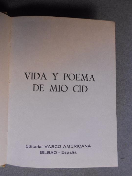 Libros de segunda mano: POEMA DEL MIO CID - Foto 2