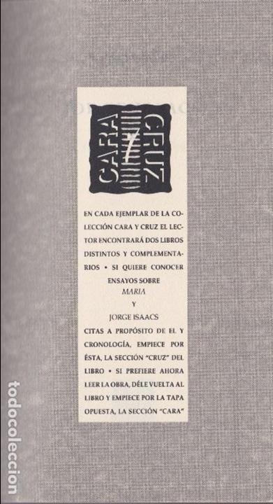 Libros de segunda mano: Mar&iacute;a / Jorge Isaacs . A prop&oacute;sito de Jorge Isaacs y su obra . - Foto 3