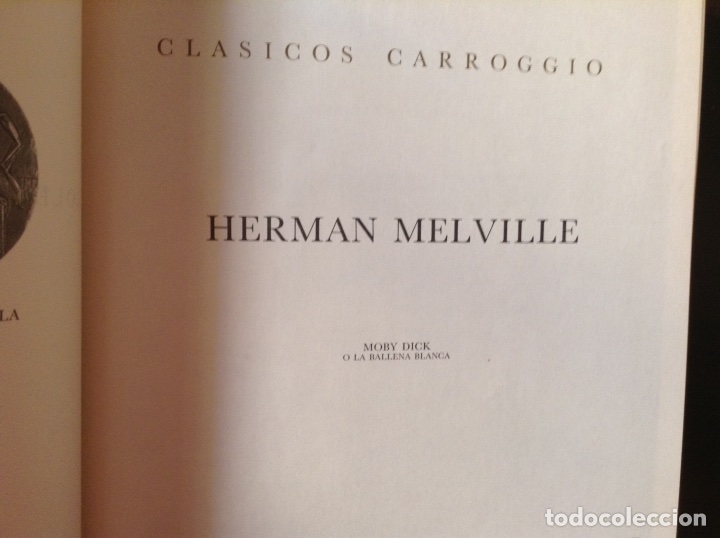 Libros de segunda mano: Herman Melville. Cl&aacute;sicos Carroggio - Foto 1